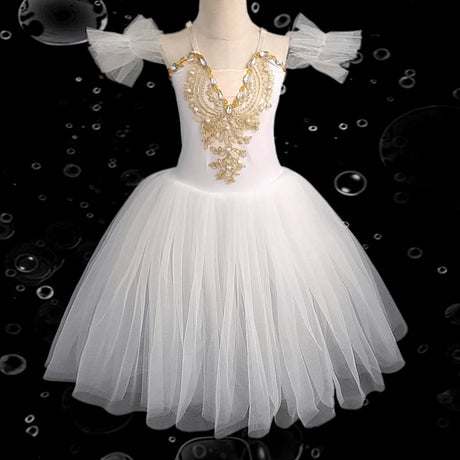 Ballet Tutu Skirt Women Dress Long Vestidos For