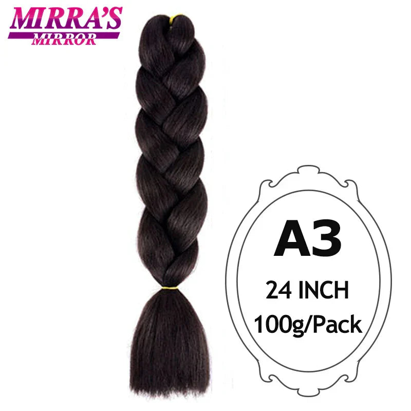 24inch Ombre Hair For Braids 5Pcs Box