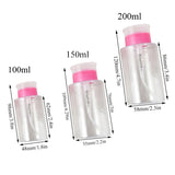 Press Pumping Bottle Refillable Dispenser Bottles Multi-Use Empty