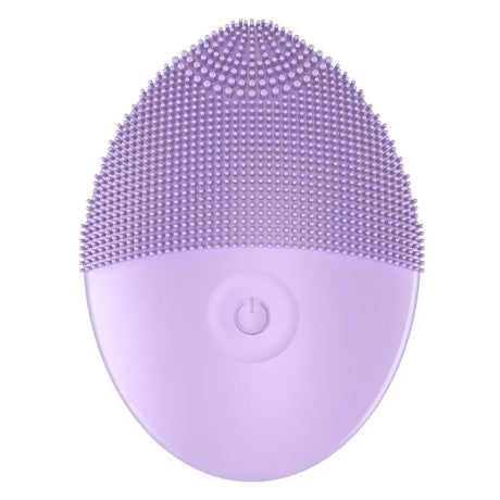 Electric Facial Cleansing Brush Silicone Ultrasonic Vibration