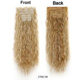 Long Curl Wave Clip In Hair Extensions Pcs/Set