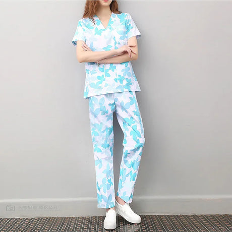 Viaoli High Quality New Scrubs Uniform Suit Beauty