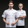 Breathable Mesh Chef Uniform Long-Sleeved For Men And