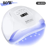 W Leds Nail Drying Lamp For Manicure Professional