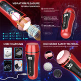 Cone Trainer Male Masturbator Man Massager Head Sex