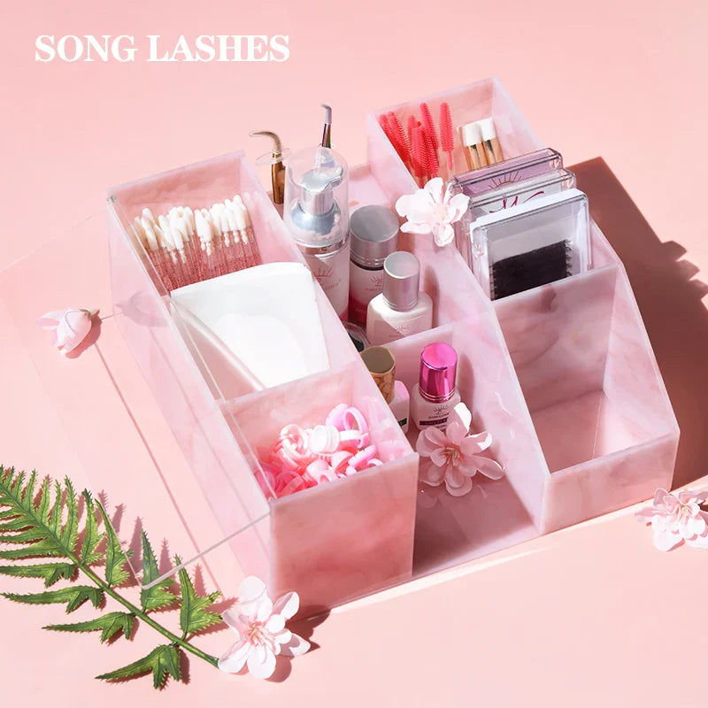 Acrylic Material Storage Box Multifunctional Eyelash Extension Supplies