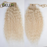 Bella Curly Synthetic Hair Ponytail Extensions Long Curly