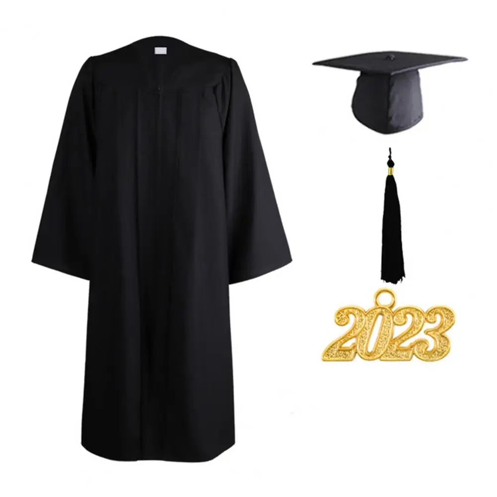 Set Universal Degree Gown Comfortable Graduation Hat Cardigan