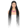 Embroidery Full Double Lace Braided Wigs For