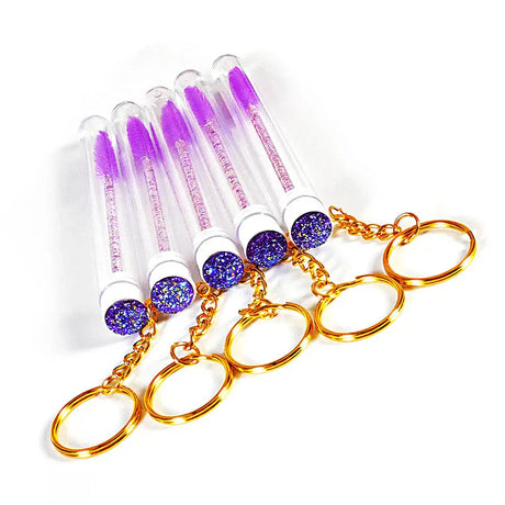 Mascara Wand Tubes Eyebrow Brush Diamond Key