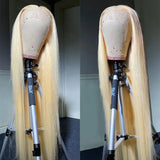 Hd Transparent Blonde Lace Frontal Human Hair