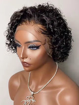 Pixie Cut Wig Human Hair X Lace Frontal