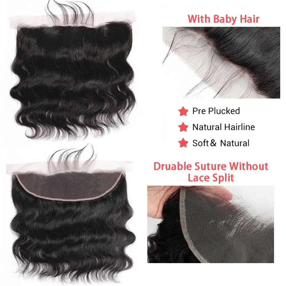 Body Wave Bundles With Closure Brazilian Hair Weave