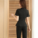 Beauty Salon Uniform Fashion Spa Masseuse Clothing Nail