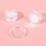 G Round Clear Jars With Screw Cap Lid