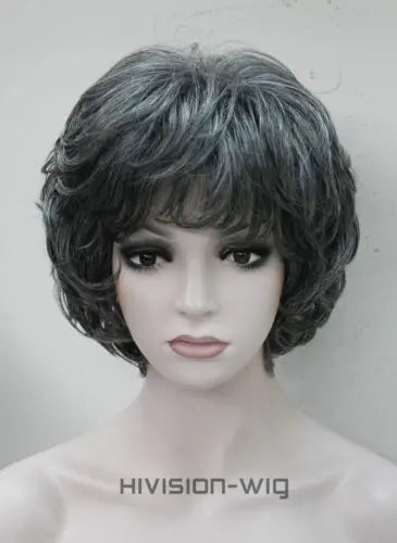 Women Fashion Short Wigs Blonde Brown Black Wig