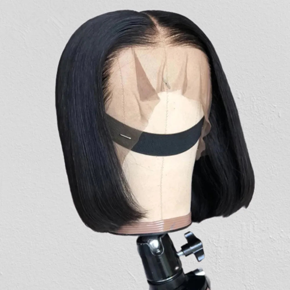 Brazilian Short Bob Wigs Bone Straight Wig