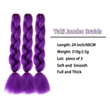 Jumbo Braids Hair Extension Inches Pcs/Lot Synthetic Yaki