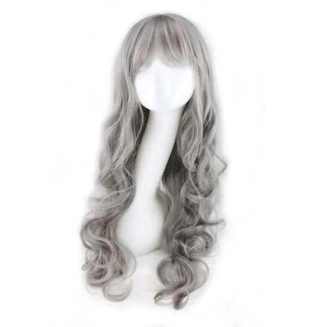 Lady Long Curly Wigs Fashion Cosplay Costume Hair