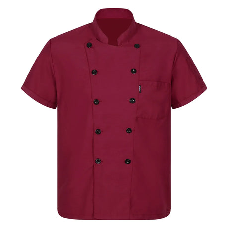 Adults Unisex Chef Shirt Women Mens Restaurant Work