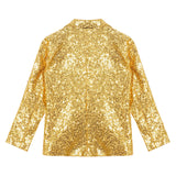 Shiny Sequins Blazer Kid Boy Stylish Jacket Coat