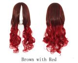 Lady Long Curly Wigs Fashion Cosplay Costume Hair