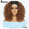 Kinky Curly Synthetic Lace Front Wig Black