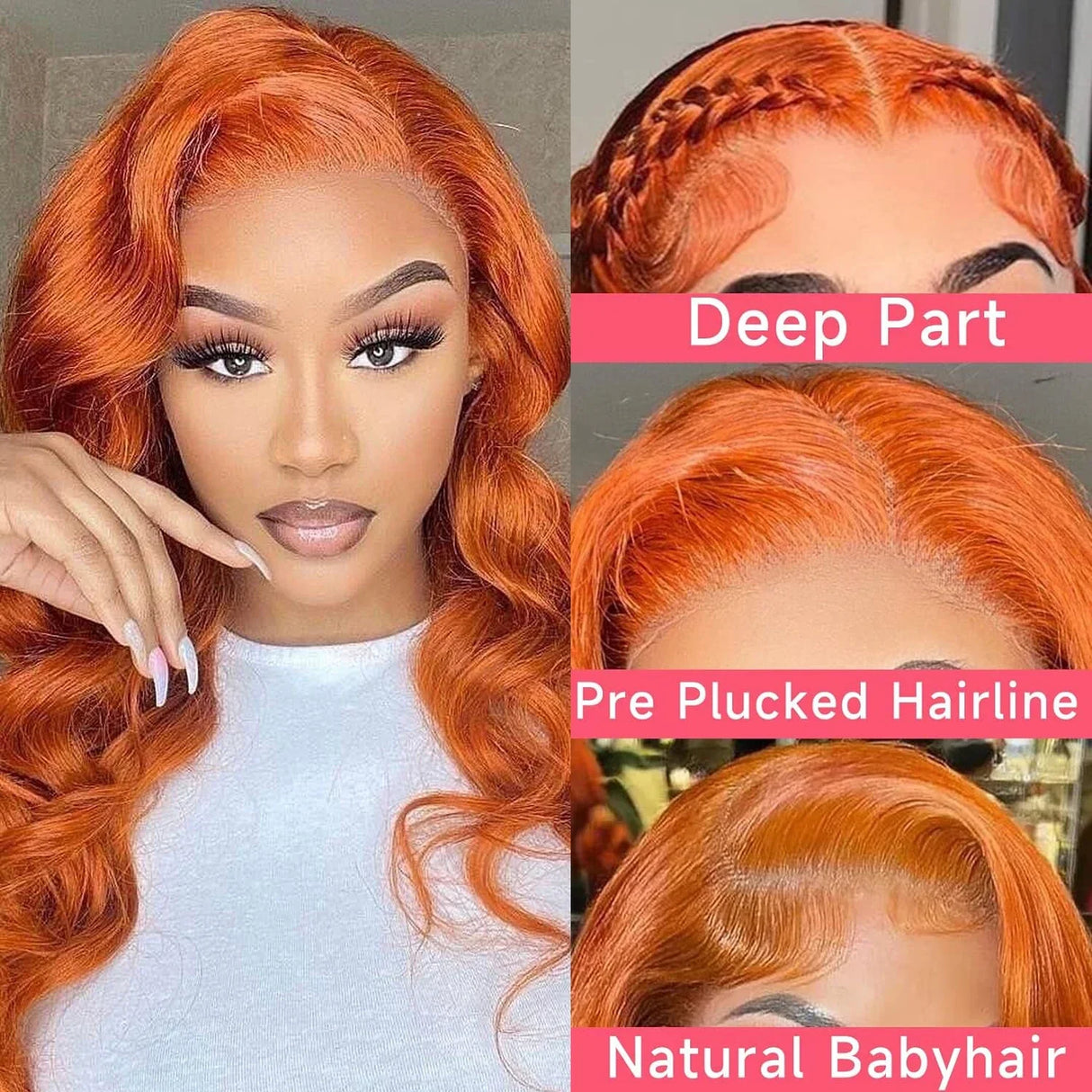 Wiggogo Body Wave X Hd Lace Frontal Wig