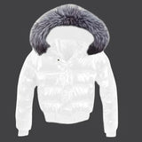 Fake Fur Parkas Waterproof Women Down Jacket Winter