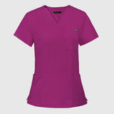 Dentist Scrubs Tops Fashion Hotel Workwear Scrub Shirts