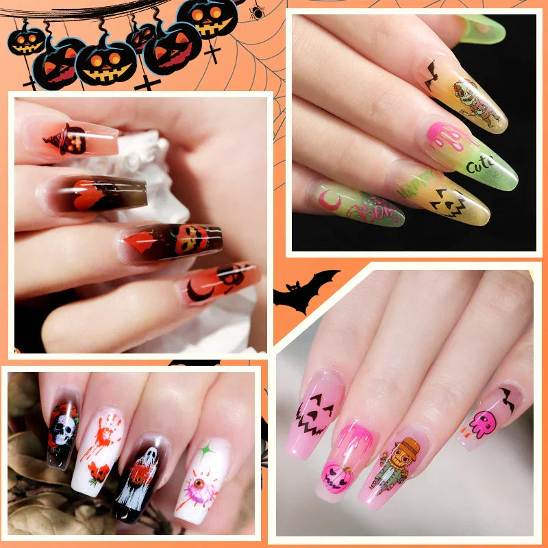 Limited Nail Extension Gel Kit Halloween Manicure Kit