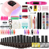 Nail Art Acrylic Nail Polish Set With Uv