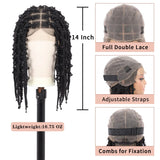 Short Knotless Box Braided Wigs For