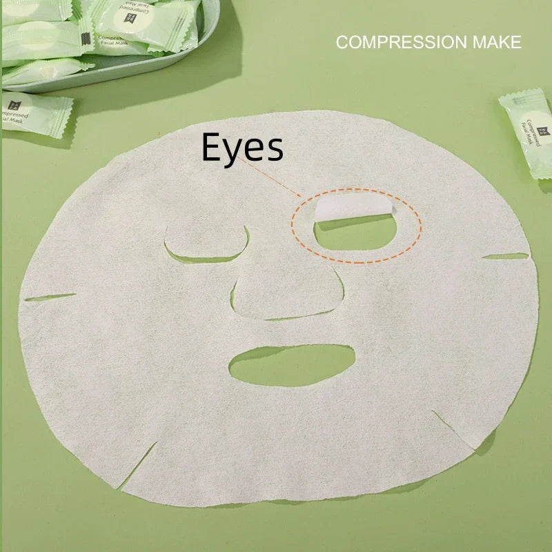 Disposable Facial Mask Korean Compressed Silk Towel Skin