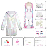 Needy Girl Overdose Kangel Cosplay Costume Lolita Shoes