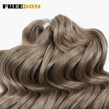 Freedom Deep Wavy Twist Crochet Hair Synthetic Curly