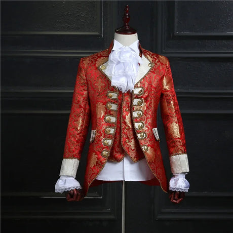 European Style Palace Uniform, Prince' Men' Clothing, South