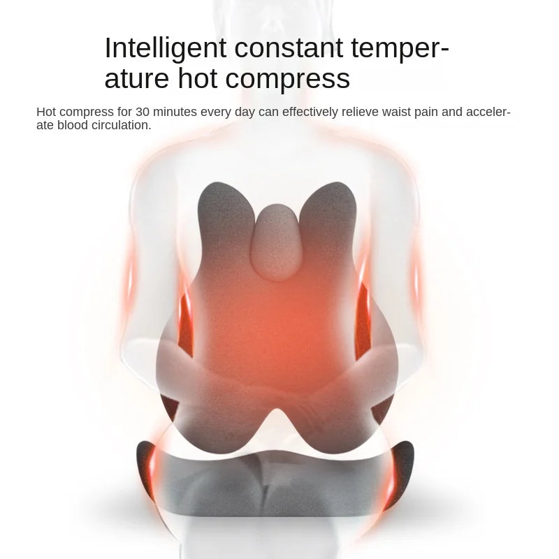 Smart Massage Hot Compress Office Sitting Lumbar Cushions