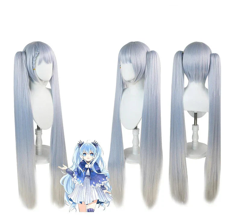 Colors Miku Cosplay Wigs Japanese Singer Wig Fiber