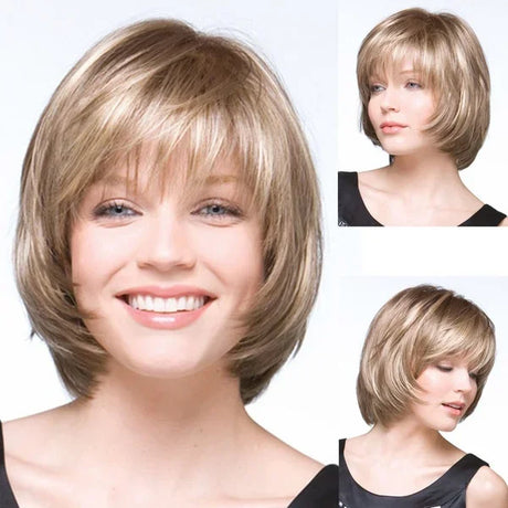 Soft & Healthy Mommy Wig Short Blonde Bob