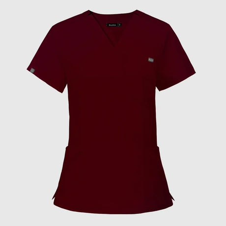 Dentist Scrubs Tops Fashion Hotel Workwear Scrub Shirts