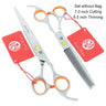 Purple Dragon Hair Cutting Scissors . Thinning Shears