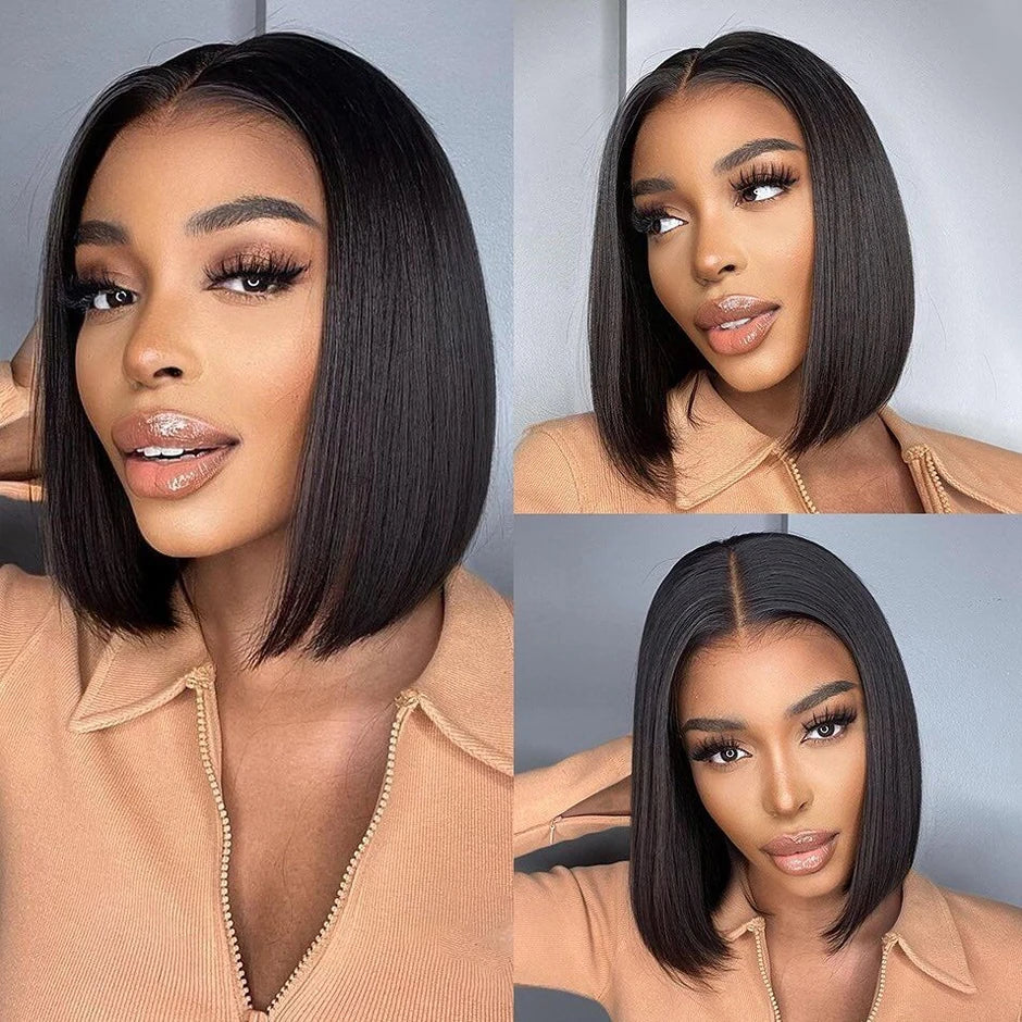 Wear Go Glueless Wig % Density Malaysian Straight