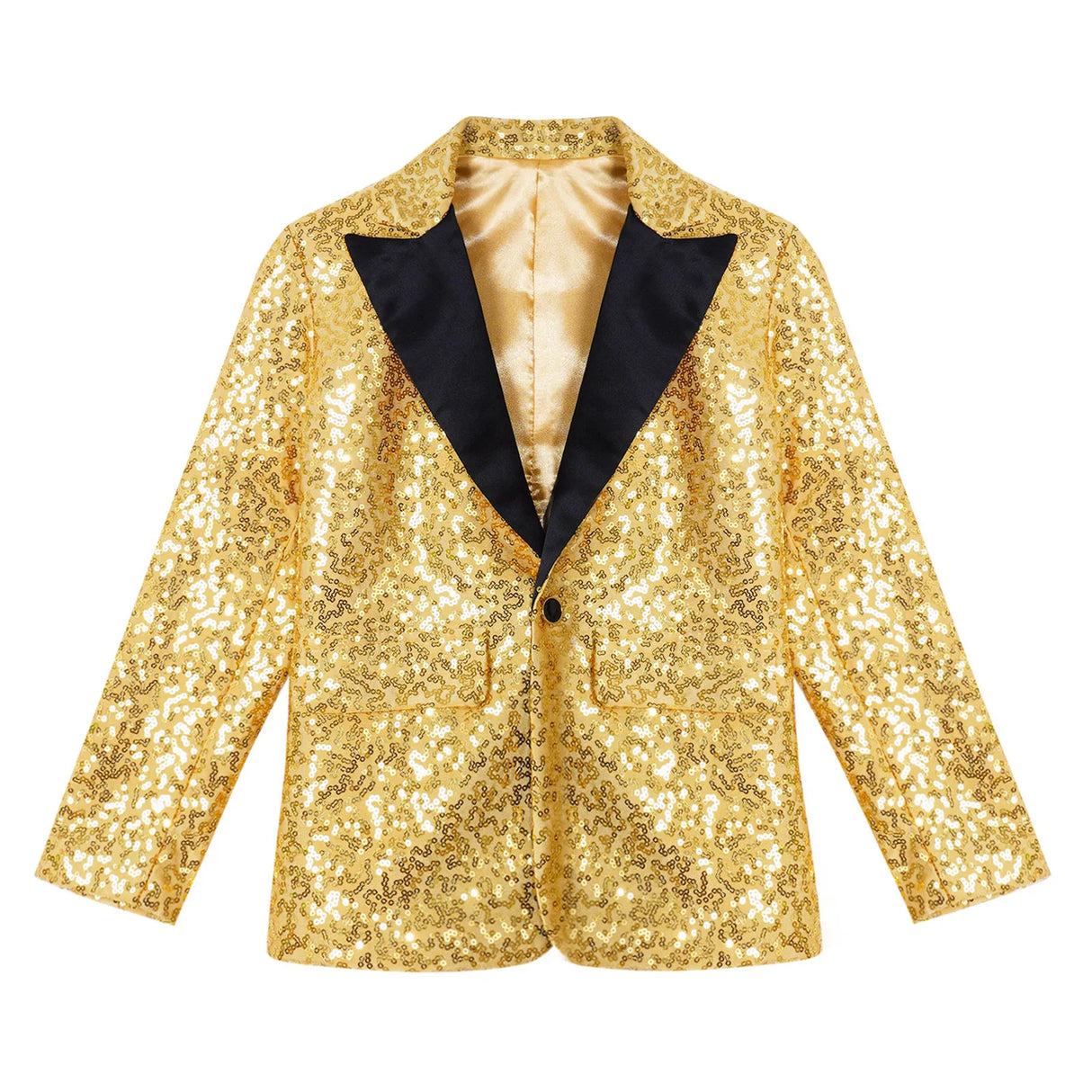 Shiny Sequins Blazer Kid Boy Stylish Jacket Coat