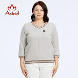 Astrid Women' Sweater Solid Trends Top Long Sleeve