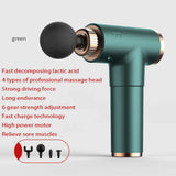 Lcd High Frequency Fascia Gun Massager With