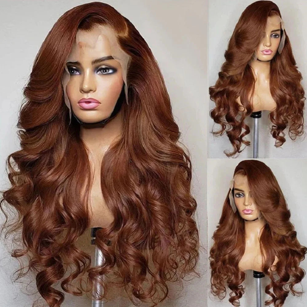 Chocolate Brown Lace Front Human Hair