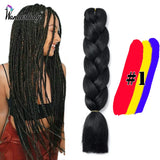 Wonderlady Color Long Colored Braiding Hair Jumbo Braids
