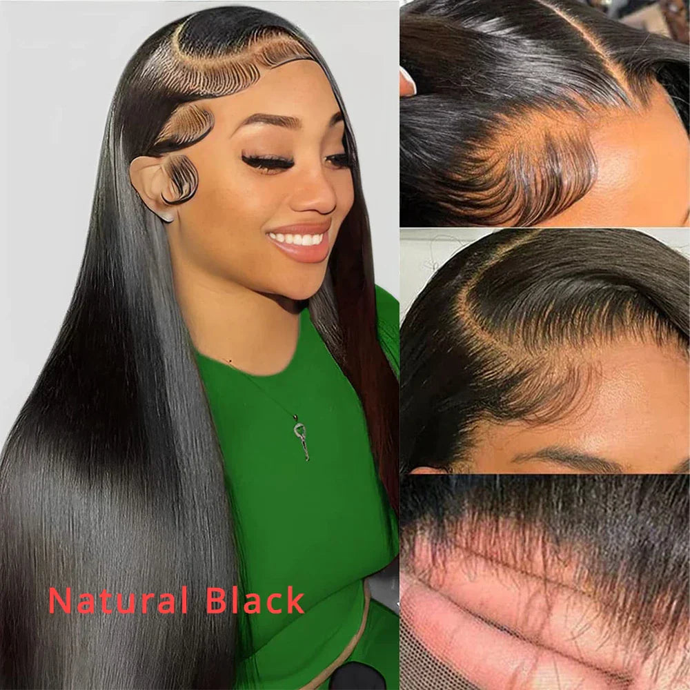 Remy Density Transparent 13X6 Hd Lace Frontal Wig