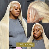 Tewjig Hd Transparent Straight 13X6 Lace Front Human